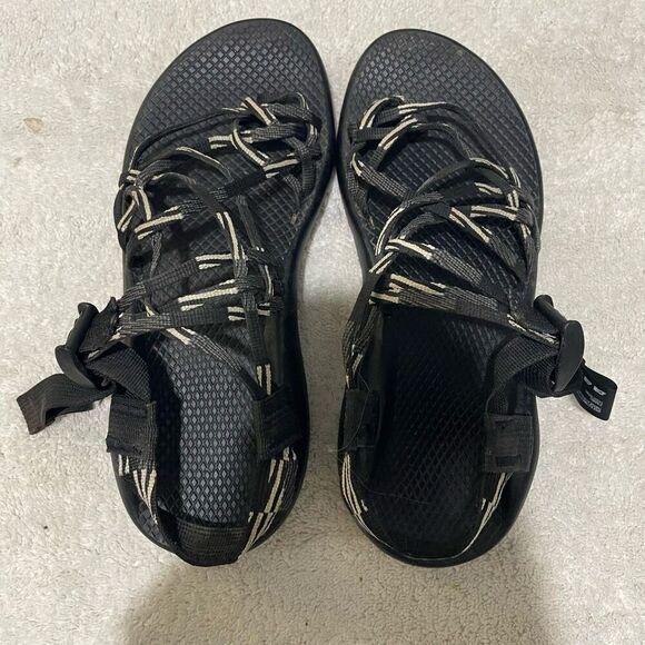Chaco Womens Black Classic Sandals Size 9 Strappy Hiking Outdoors Waterproof - Picture 8 of 12